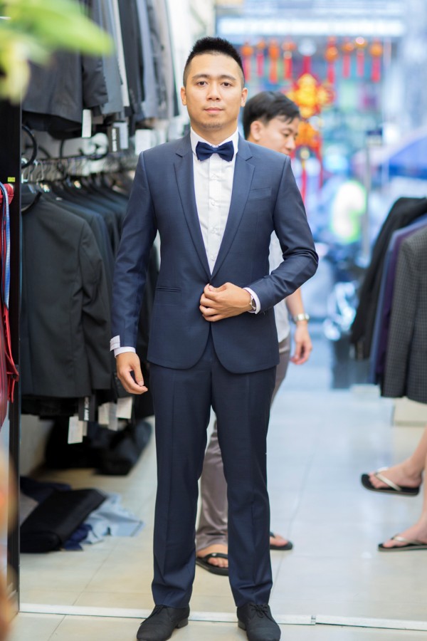 Suit Xanh Navy Italia KH97